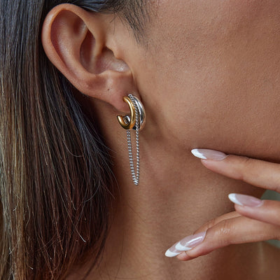 Tassel Line Earring