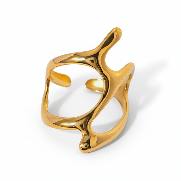 Irregular Geometric Open Ring