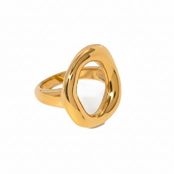 Geometric Hollow Irregular Ring