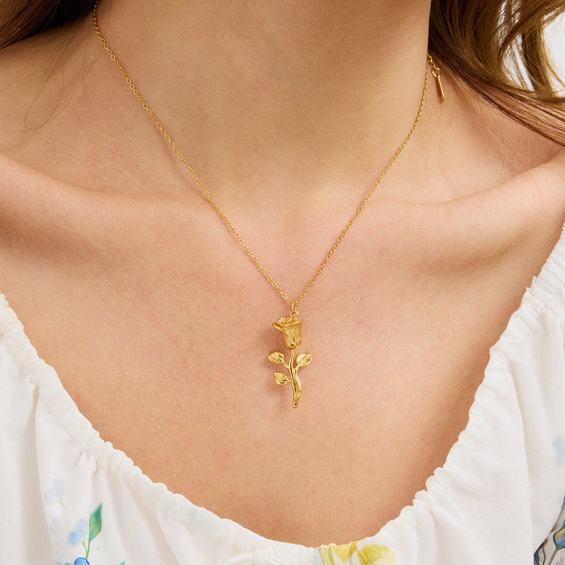 Eternal Rose Necklace
