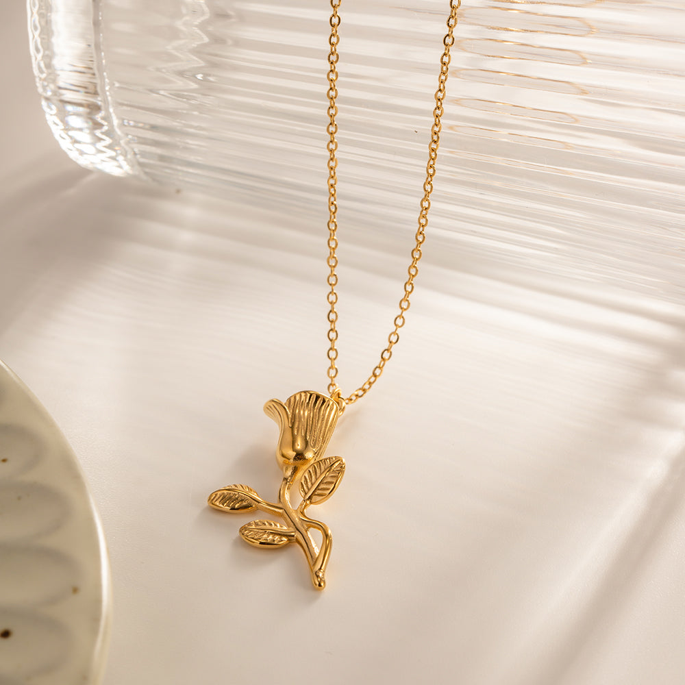 Eternal Rose Necklace